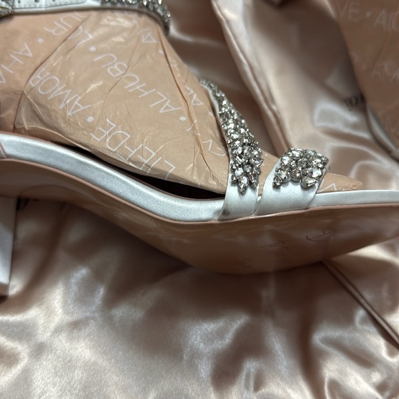 Pnina Tornai for Naturalizer Ahava Satin Embellished Heels - Picture 14 of 15